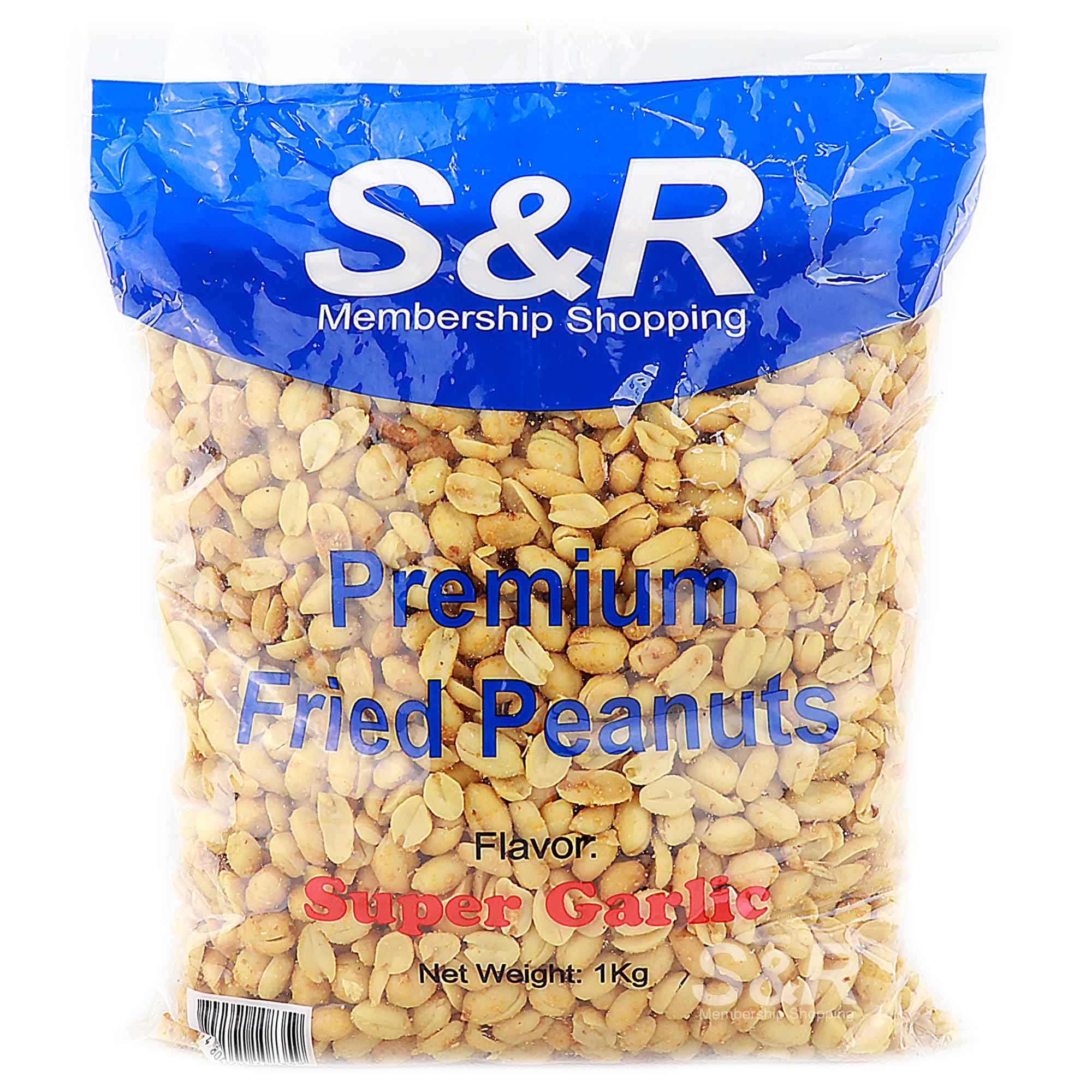 S&R Premium Fried Peanuts Super Garlic 1kg S&R Premium Fried Peanuts Super Garlic 1kg